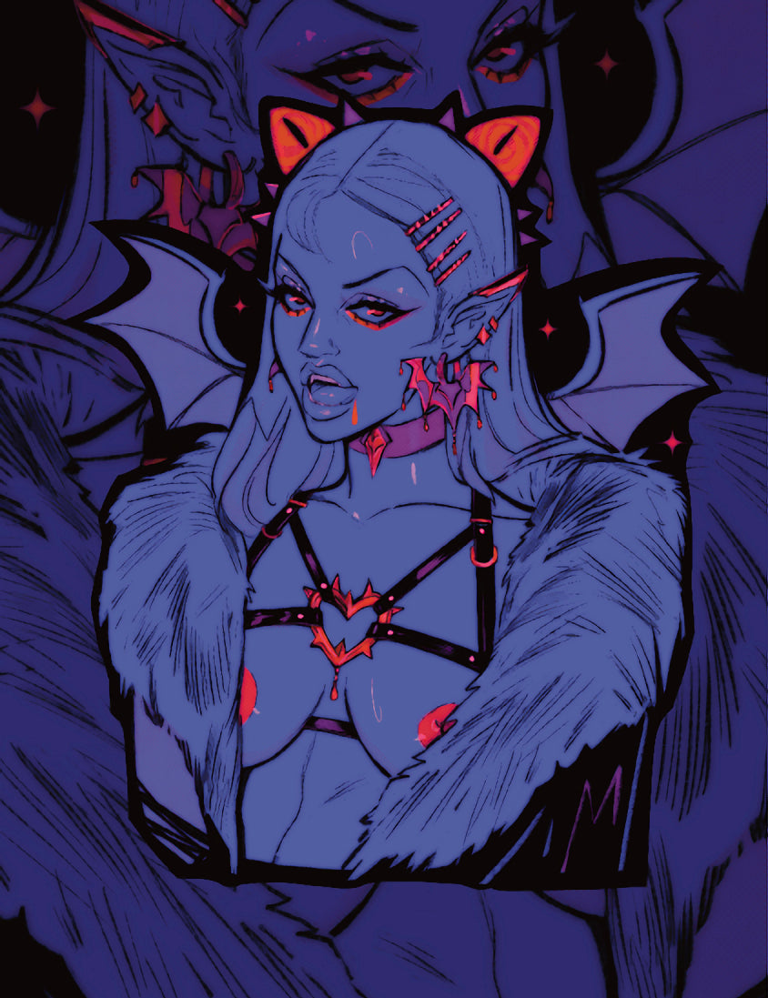 😈 CLUB BRAT💜|| STICKER ||