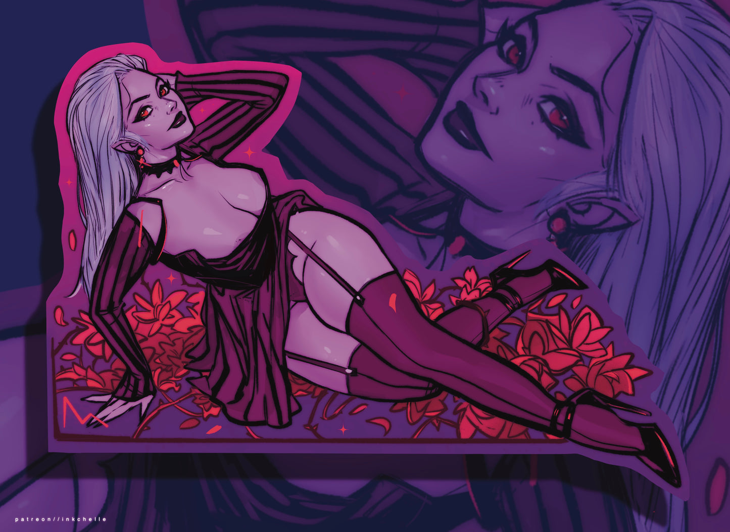 🩸VAMP POSE🩸|Sticker||