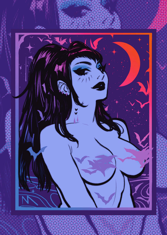 NIGHT DIP|| STICKER ||