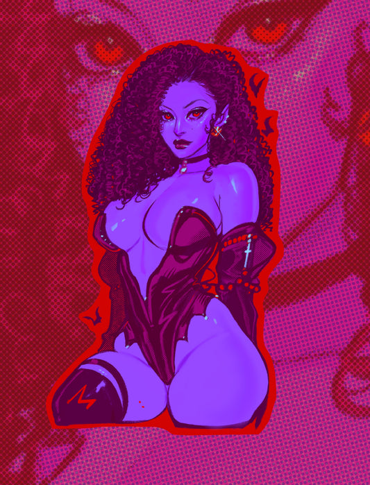RED EYES|| STICKER ||