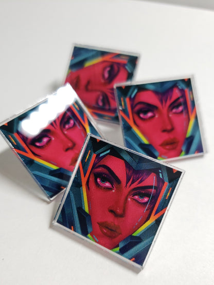 Space Babe Pins