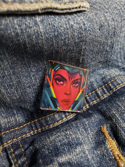 Space Babe Pins